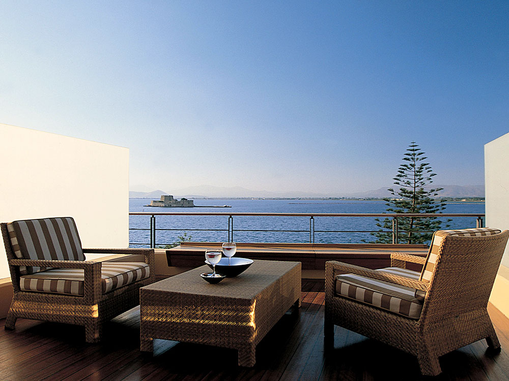 Sea view room with terrace